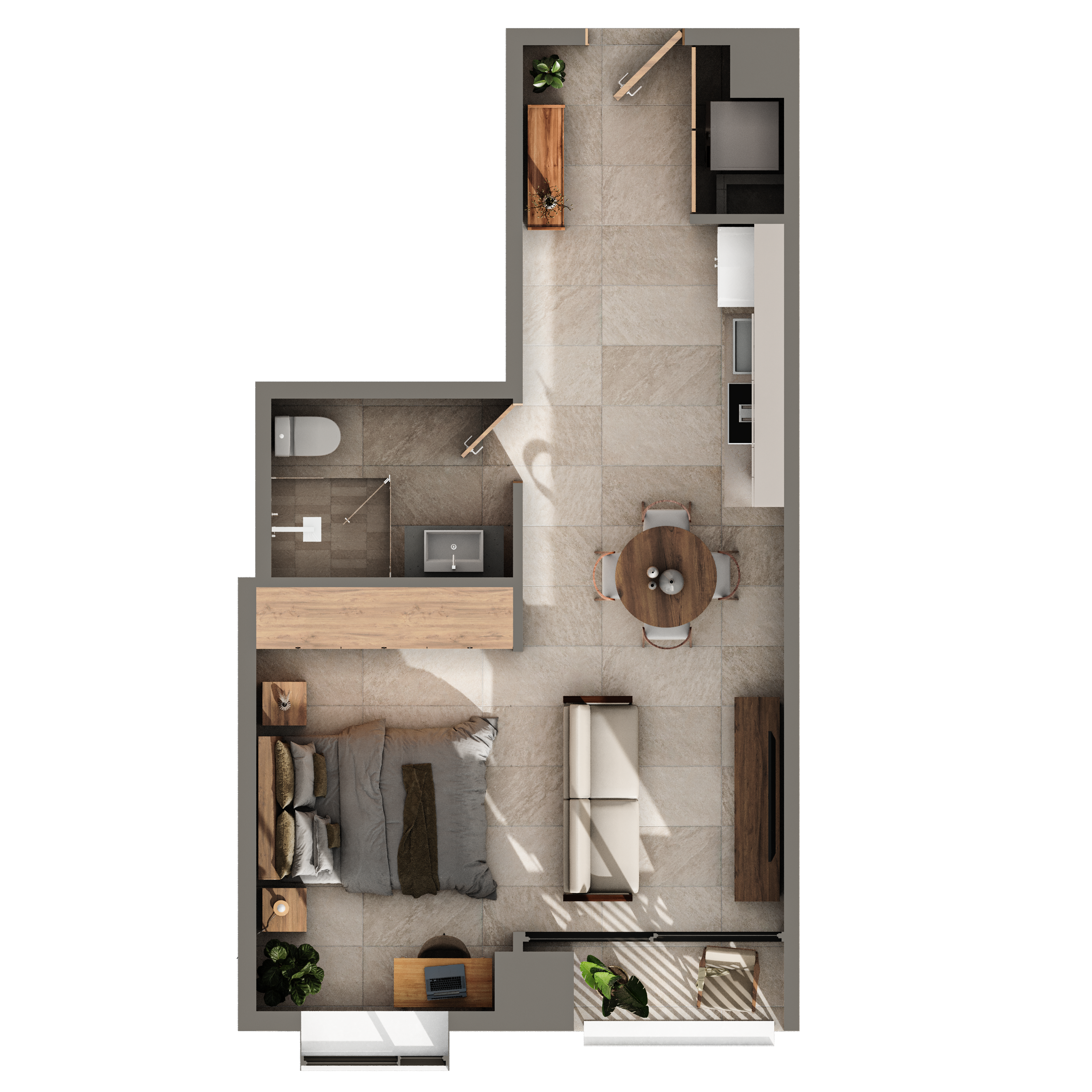 Plano Modelo B